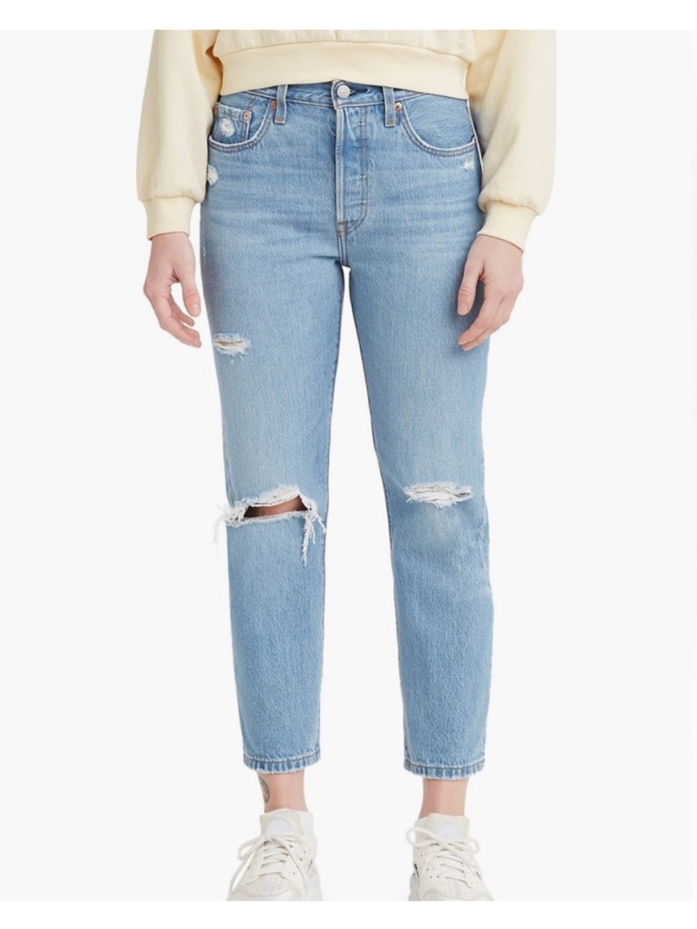 Women’s Levi’s 501 Cropped Jeans W29xL26 - Picture 4 of 8